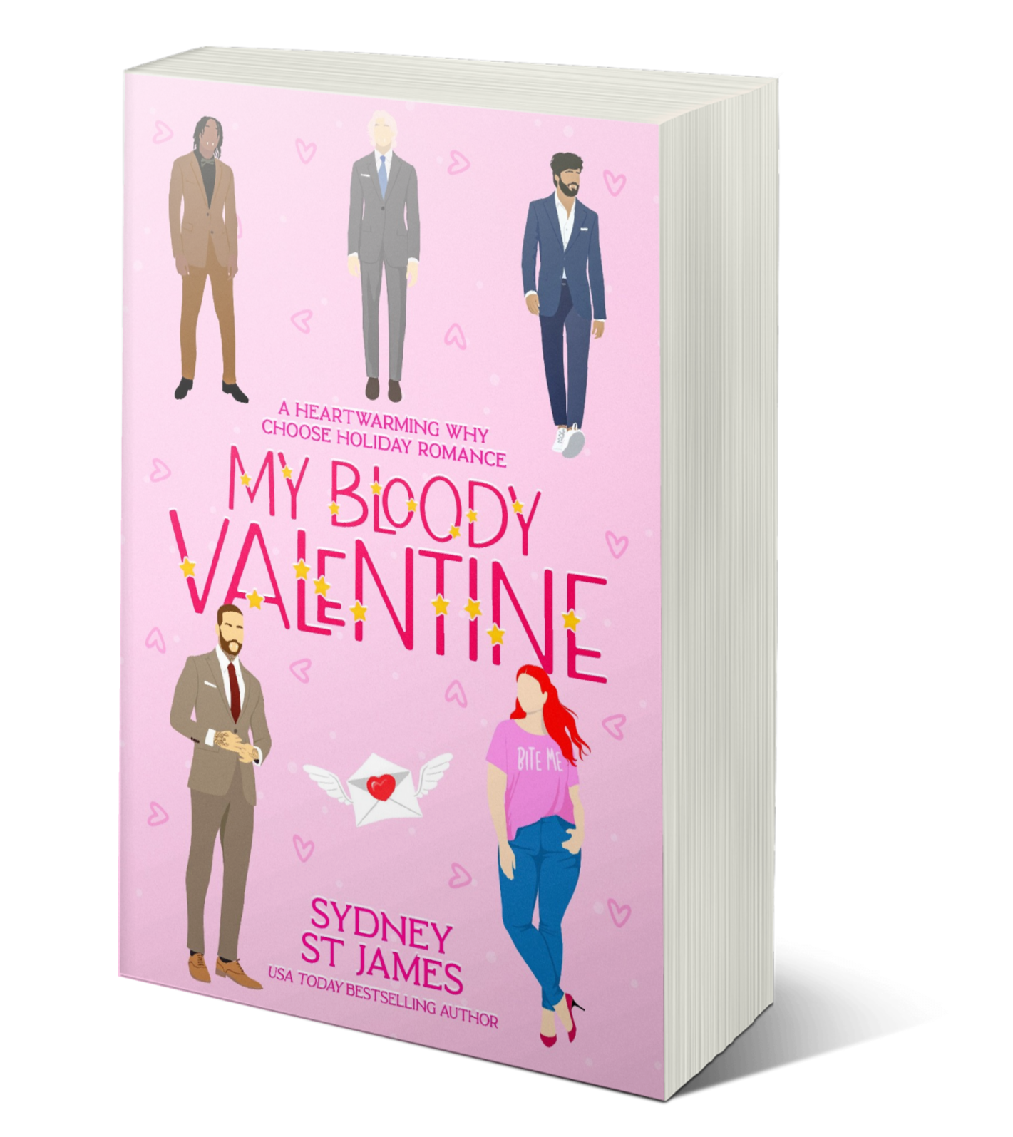 Magical Holiday Matchmaker Series (Books 1, 2, 3) Featuring Custom Sprayed Edges OOPSE EDITION by Sydney St James (Christmas At Last, Howling Good New Year, My Bloody Valentine)